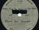 JACKIE DE SHANNON 1964 RARE UK EMIDISC ACETATE 45 - WALK IN THE ROOM