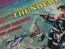 THUNDERBALL SOUNDTRACK LP JAMES BOND SIGNED AUTOGRAPHED SEAN CONNERY TOM JONES