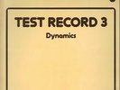 Test Record 3 Dynamics AUDIOPHILE NEAR MINT Opus 3 Records Vinyl LP