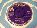 The Moody Blues Love And Beauty Leave This Man Alone DEMO Decca F 12670 UK 7