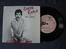 1982 STEVE EARLE & THE DUKES Pink & Black 33-1/3 EP LSI RECORD 7