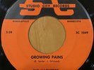 The Vaqueros ?– Growing Pains / 69 7” 45rpm. RARE Minnesota garage rock 1966
