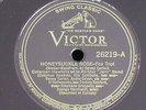 Coleman Hawkins-Django Reinhardt/Honeysuckle Rose-Crazy Rhythm/Victor 26219/N-