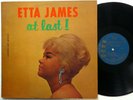ETTA JAMES At Last  LP ORIG. 1961 Turquois ARGO 1st Press DG R&B Soul VG #3517
