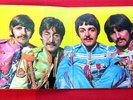 The Beatles    Record LP  -  Sargent Peppers Lonely Hearts Club Band (Marbled)