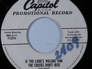 Country Bopper 45 JERRY REED If The Lord's Willing And The...CAPITOL promo HEAR