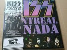 KISS - montreal canada-  2 X  lp '  - white  marble  vinyl-new