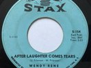 WENDY RENE - AFTER LAUGHTER / SHE'S MOVING AWAY - RARE SOUL 45 - ORIG STAX 154