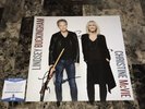 Christine McVie & Lindsey Buckingham Signed Fleetwood Mac Tusk Vinyl Record BAS