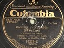 Dixie Washboard Band: Anywhere Sweetie Goes / Cushion Foot Stomp 78 - Columbia