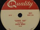 Chuck Berry 78 School Day / Deep Feeling RARE Canada ROCK AND ROLL 78