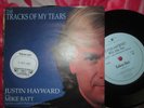 Justin Hayward Mike Batt The Tracks Of My Tears Trax Music 7TX11 UK 7inch Vinyl