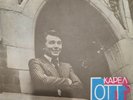 Karel Gott. Melodiya, 1977. Russia, USSR. Orange transparent vinyl red Rare