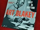 Art Blakey  – Orgy in Rhythm Vol. 1 – 1959 Blue Note BLP 1554  43 W. 63rd, RVG,