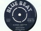 PRINCE BUSTER-BURNING CREATION/BOOP-UK BLUE BEAT BB173