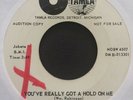 The Miracles 60s Soul 45 on Tamla   You've Really Got A Hold On Me   Promo/Hear