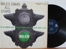 Miles Davis All Stars LP “Walkin”   Prestige 7076   RVG Mono   Horace Silver
