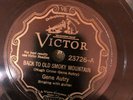 Victor 23726 Gene Autry BACK TO OLD SMOKEY MOUNTAIN  78rpm Country E rare