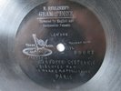 78rpm E. BERLINER GRAMOPHONE Paris 1899   GARDE REPUBLICAINE - Gavotte Stephanie