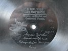 78rpm E. BERLINER GRAMOPHONE 1899   AN DIE GEWEHRE Marsch - LEIPZIGER MUSIKER