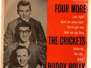 THE CRICKETS  [BUDDY HOLLY]  EP  CORAL  ' FOUR MORE '  [UK]