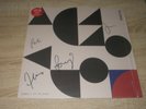 TELEMAN - Family Of Aliens RARE SIGNED LAVA RED LP VINYL