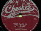 WILLIE DIXON (The Pain In My Heart / 29 Ways) R&B/SOUL 78  RPM  RECORD