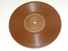 7 Inch BROWN BERLINER One Sided CONCERT RECORD 2151 