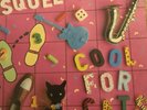 SQUEEZE - COOL FOR CATS : VG+ UK PINK VINYL 12