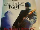 celtic frost -  the usurper s return 2007   -7' - clear vinyl