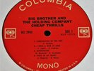 Big Brother & The Holding Co./Janis Joplin-Cheap Thrills-ORIG. 1968 US MONO LP