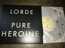 Lorde Pure Heroine LP Rare Clear Vinyl Limited Edition