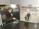 2 James Bond Vinyl Records Goldfinger & From Russia with Love