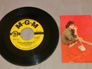 Connie Francis 45 Record & Postcard - Autographed #K12793