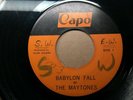 The Maytones   Babylon Fall / Rasta Buggy c.1971 Capo Reggae Roots 45 Glen Adams