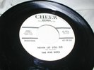 THE FIVE DISCS Never Let You Go/That Was The Time 45 Doo Wop Cheer Promo Sixties