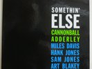 Cannonball Adderley Miles Davis Somethin' Else Blue Note Classic Records Mono NM