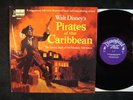 PIRATES OF THE CARIBBEAN Walt Disney DISNEYLAND ORIGINAL LP/BOOKLET/GOOD+