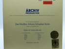 DGG Archiv 198 187 SAPM red stereo Bach solo cello suites 3 & 4 Pierre Fournier
