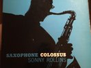 SAXOPHONE COLOSSUS -  SONNY ROLLINS - PREVIEW COPY BERGENFIELD LABEL