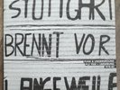 Stuttgart Brennt Vor Langeweile - Punk & Underground 1978-83 - 2xLP - kbd punk77