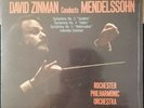 DAVID ZINMAN Mendelssohn Symphony #3 4 5 USA 2LP 1983 MINT/MINT/SEALED Vox Laude