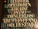 Beethoven The Five Piano Concertos 4 LP Box Szell/ Fleisher 964