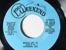 GENERAL LEE-MAGIC ON LOST WEEKEND MODERN SOUL 45-NM, HEAR