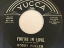 ROCKABILLY Bobby Fuller YOU'RE IN LOVE Yucca 45 rare NM