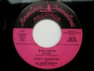 JUDY HARRIET on American International —GOLIATH (Big Man) EX mod r&b popcorn 45