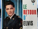 Disque 45 tours Elvis Presley ?- Le Retour D'Elvis 1 - 75.607 RCA Victor 06/60