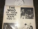 The Who Triple Lp 1979 Tour Gonna Rape You Live Rare