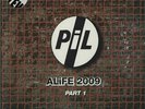 PUBLIC IMAGE LIMITED PIL-  ALIFE 2009 PART 1 WHITE VINYL LP RSD MINT NEW SEALED