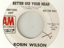 ROBIN WILSON Better Use Your Head A&M PROMO  NORTHERN SOUL USA 45